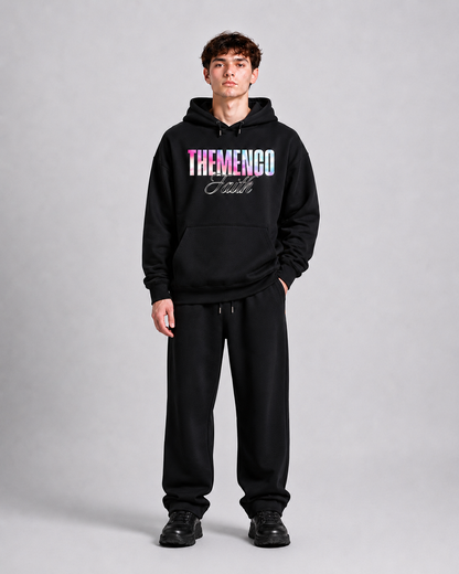 THEMENCO Faith Men's Black Hoodie