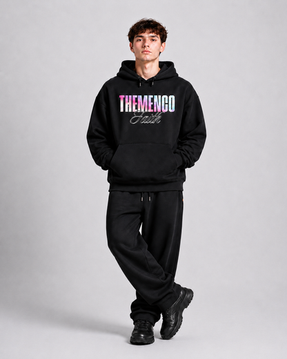 THEMENCO Faith Men's Black Hoodie