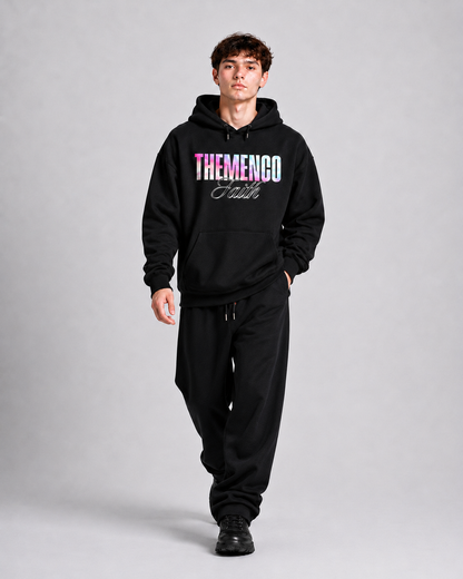 THEMENCO Faith Men's Black Hoodie