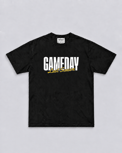 THEMENCO Game Day Last Season Men’s Black T-Shirt