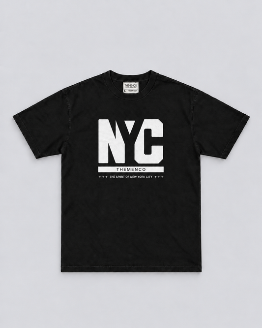 THEMENCO NYC Icon Men’s Black T-Shirt