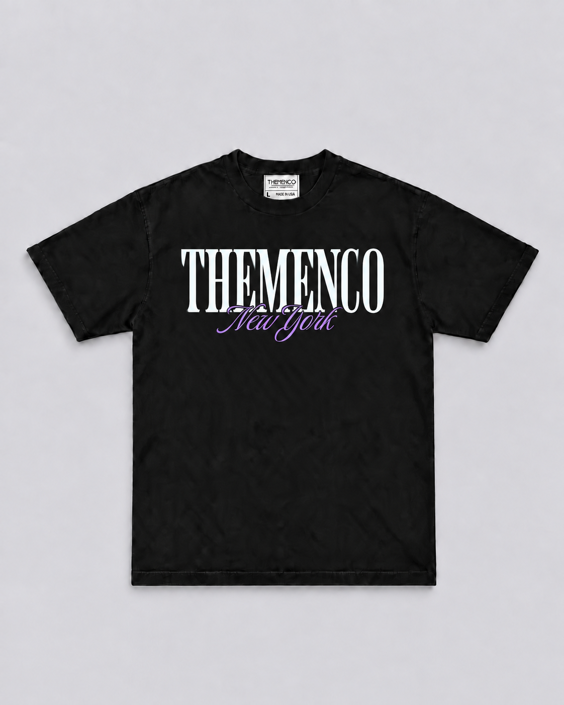 THEMENCO New York Signature Men’s Black T-Shirt