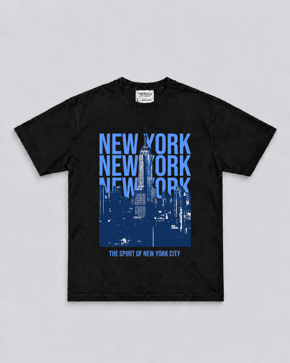 THEMENCO New York The Spirit Men’s Black T-Shirt