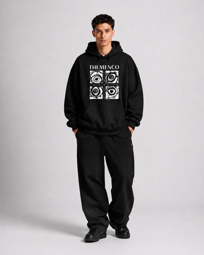 THEMENCO Obsession Men's Black Hoodie
