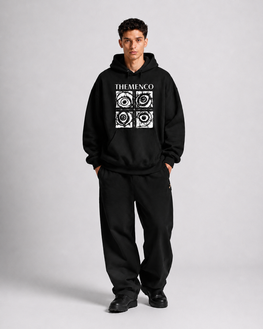 THEMENCO Obsession Men's Black Hoodie