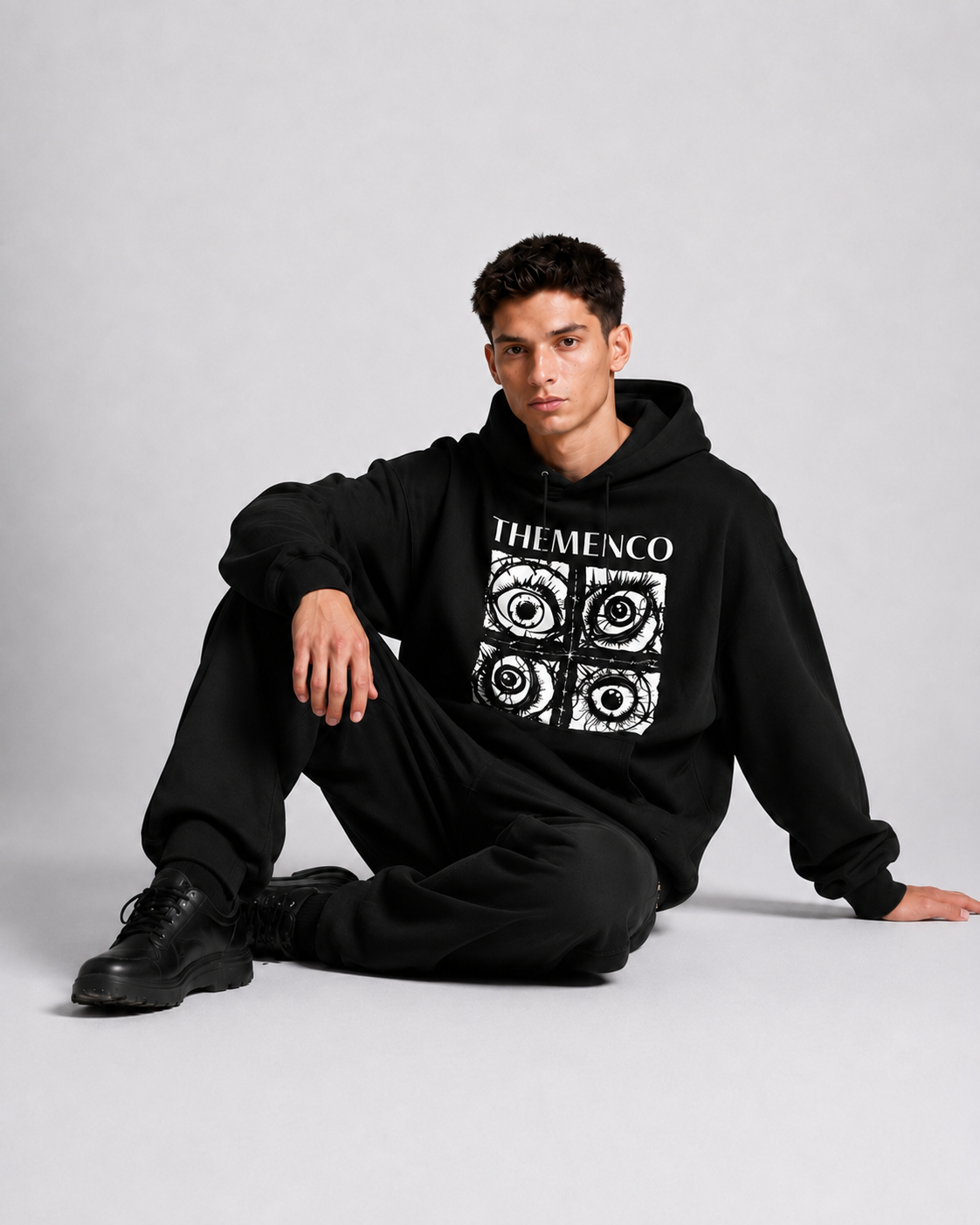 THEMENCO Obsession Men's Black Hoodie