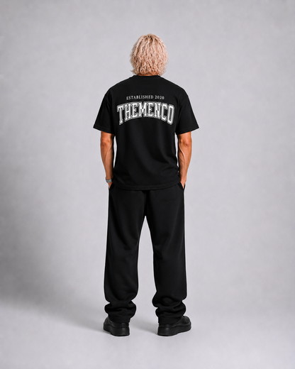 THEMENCO Since 2020 Men's Graphic Black T-Shirt