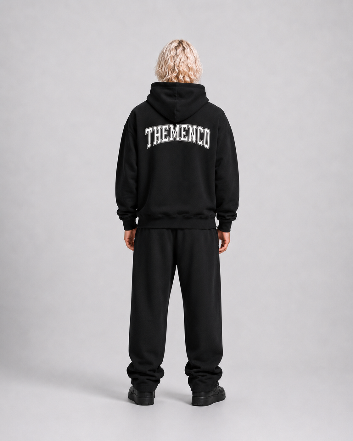 THEMENCO Since 2020 Men's Black Hoodie