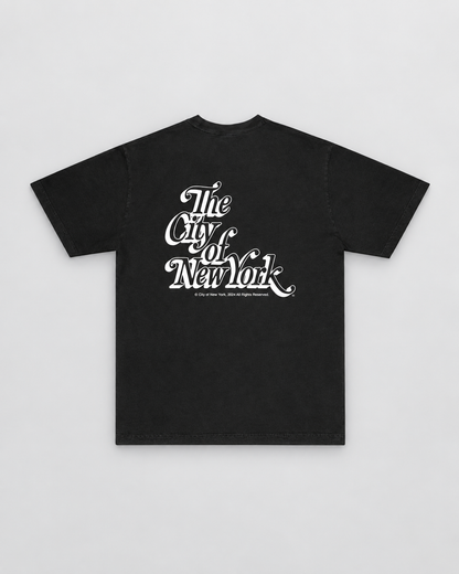 THEMENCO The City of New York Drop Shadow T-Shirt