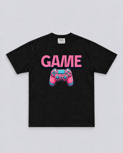 THEMENCO Neon Game Mode Men’s T-Shirt