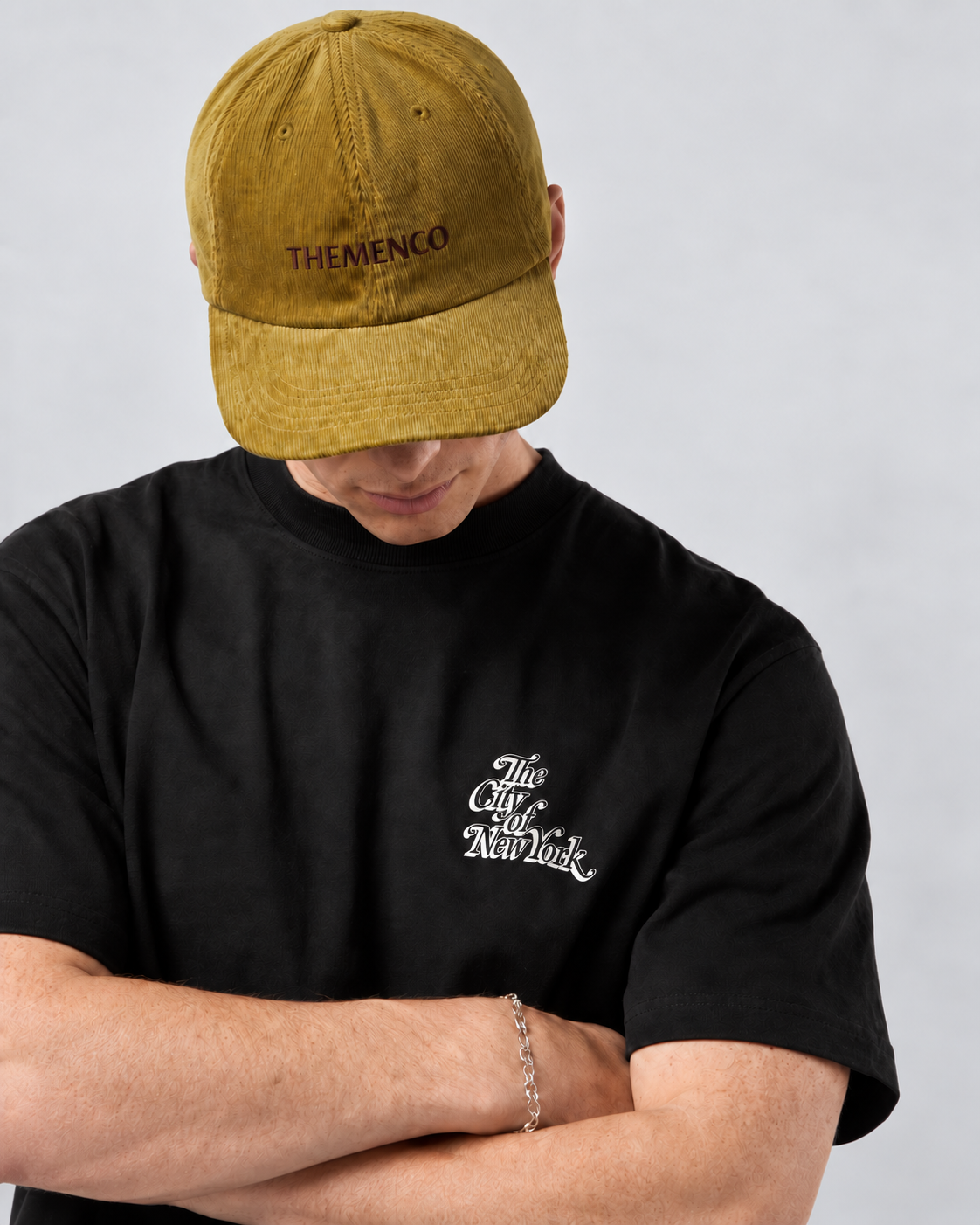 THEMENCO The City of New York Drop Shadow T-Shirt